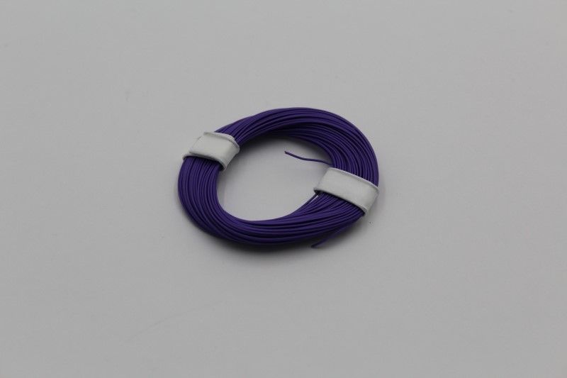 Kabel 0,05mm² 10m Violett